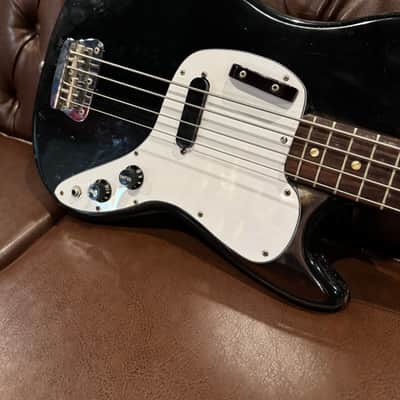 Fender Musicmaster Bass 1978 - Black - Vintage image 2