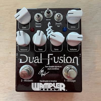 Wampler Dual Fusion Tom Quayle Signature Overdrive 2010s - Red Sparkle image 2