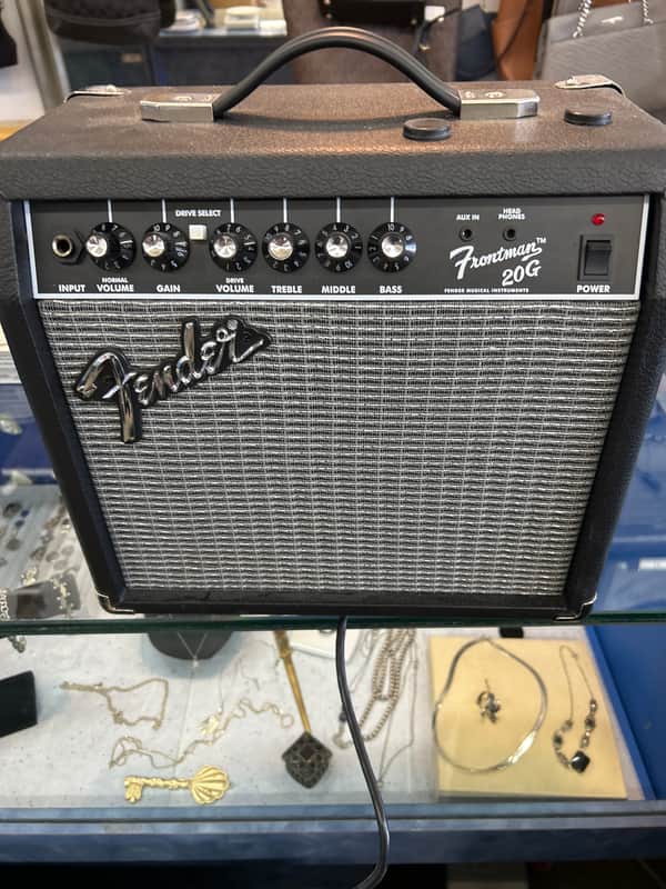 Fender Frontman 20G 2-Channel 20-Watt 1x8" Guitar Combo 2022 - Present - Black image 1