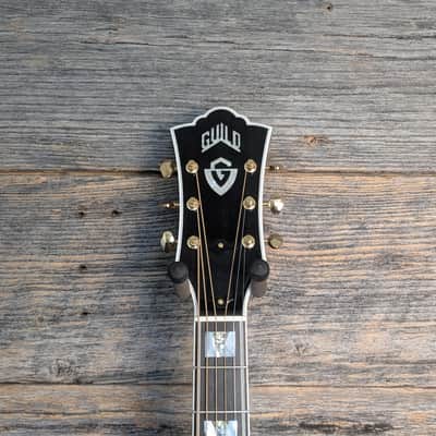 Guild USA D-55 Dreadnought Acoustic Guitar - Natural image 5