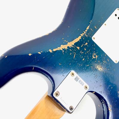 Fender Stratocaster 64 L-Series Heavy Relic Custom Shop 2025 Blue Burst image 17