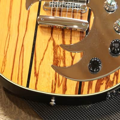 2009 Gibson Dusk Tiger Les Paul Limited Edition #199 of 1000 Electric Guitar Natural Tiger + OHSC image 5