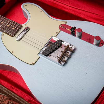 FENDER USA Custom Shop 60's Flamethrower Telecaster Custom Jrny Relic "Sonic Blue" (2025) image 2