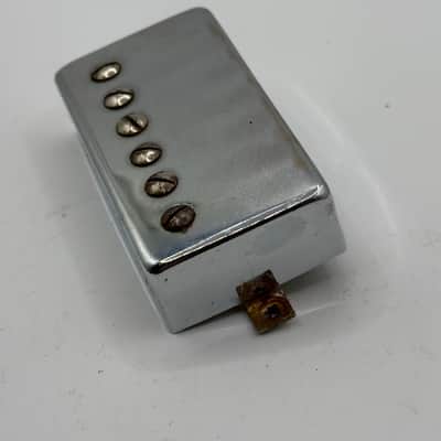 Teisco Faux Bucker Humbucker Sized Single Coil Pickup MIJ Japan 1970s - Chrome image 2