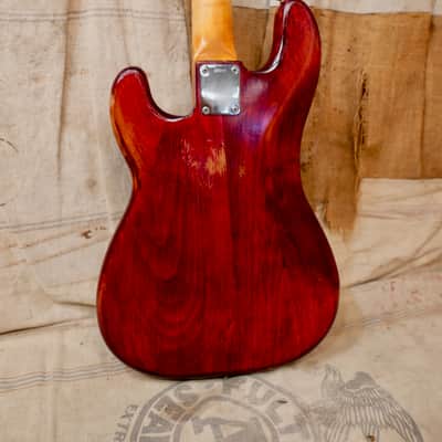 Fender Precision Bass 1960 - Red - Refin image 8