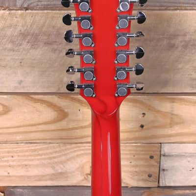 Ibanez AS7312 12-String Semi-Hollowbody Guitar Transparent Cherry Red image 7