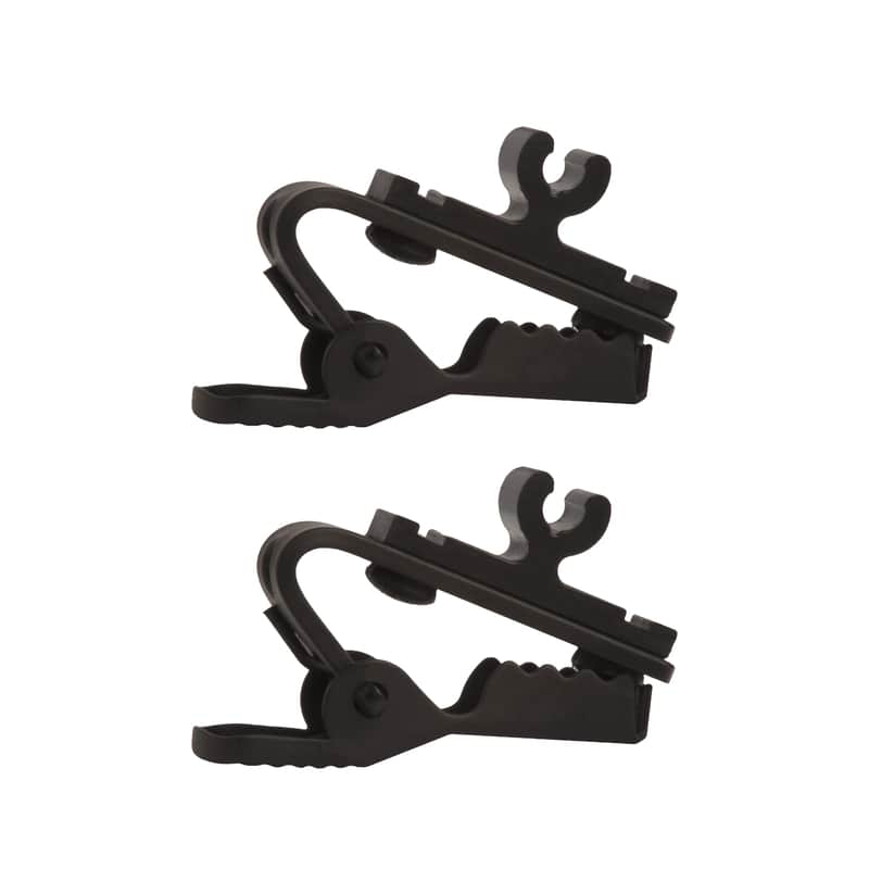 Shure RK354SB Microphone Tie Clip For Shure WL93 and SM93 Lavalier Microphones (2 pack) image 1