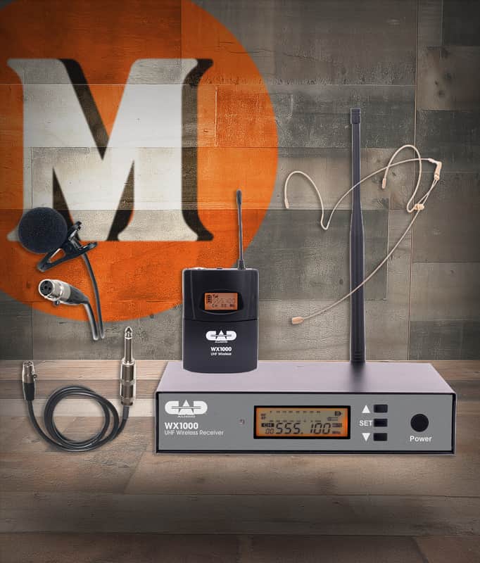 CAD WX1000BP UHF Wireless Body Pack Microphone System (WX1000BP-U) image 1