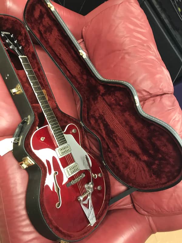 Gretsch G6119T-62 Vintage Select '62 Chet Atkins Tennessee Rose w/Bigsby 2001 Cherry image 1