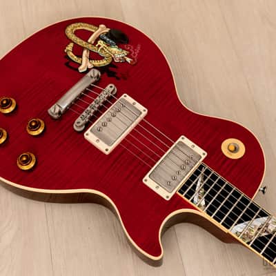1997 Gibson Custom Shop Slash Snakepit Les Paul Cranberry Near-Mint w/ Case, Yamano image 8