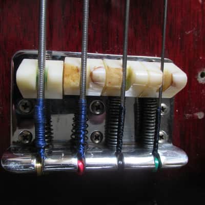 Kent  Basin St Bass Guitar, 1960's, Japan,  34" Scale, Very Cool image 9