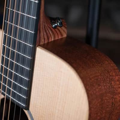 Martin LX1E Little Martin Acoustic/Electric Guitar - Natural with Gig Bag image 11