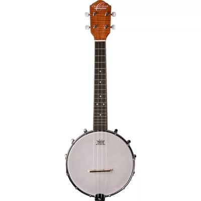 Oscar Schmidt OUB1 Remo Head Mahogany Neck & Back-Side Concert Size 4-String Banjolele Banjo Uke image 5