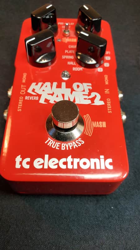 TC Electronic Hall Of Fame 2 Reverb Pedal 2020 - PRESENT - RED image 1