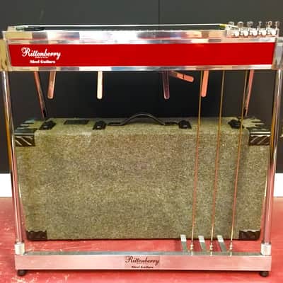 Rittenberry SD10 3x5 Standard Emmons E9 Pedal Steel Guitar Red Mica image 3