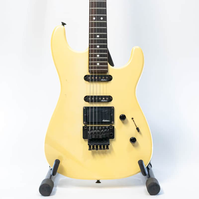 1987 Charvel Model 3 - Electric Guitar with Gigbag - Pearl White image 1