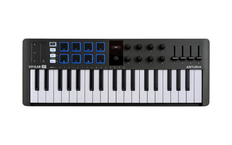 Arturia MiniLAB MK3 37-Key Controller - Black image 1
