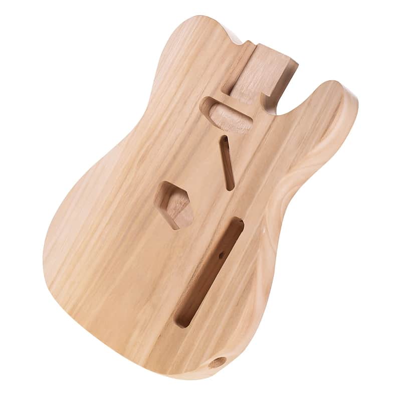 Unfinished Electric Guitar Body Sycamore Wood Blank Guitar Barrel for Electric Guitars DIY Parts,price include the import duty for US buyer image 1