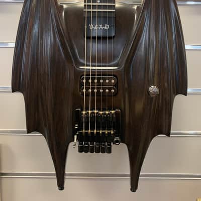 elyra VLAD  special custom guitar made in Germany - one-of-a-kind - brown - single piece worldwide image 7