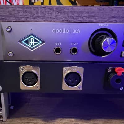 Universal Audio Apollo x6 Thunderbolt 3 Audio Interface 2020 - Present - Gray image 4