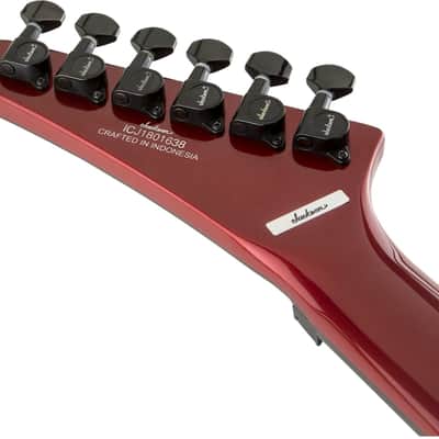 Jackson Pro Series Signature Phil Demmel Demmelition Fury PD Electric Guitar. Laurel FB, Red Tide Fade image 16