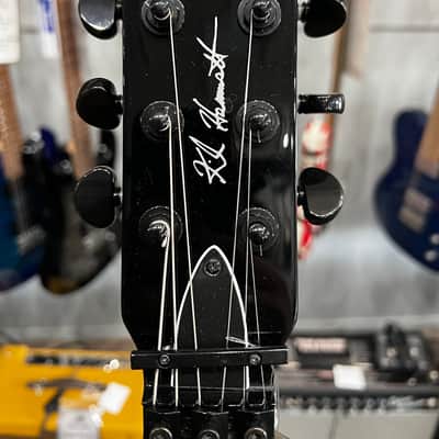ESP LTD KH-3 Kirk Hammett Signature Spider 2021 - Black with Spider Graphic image 2