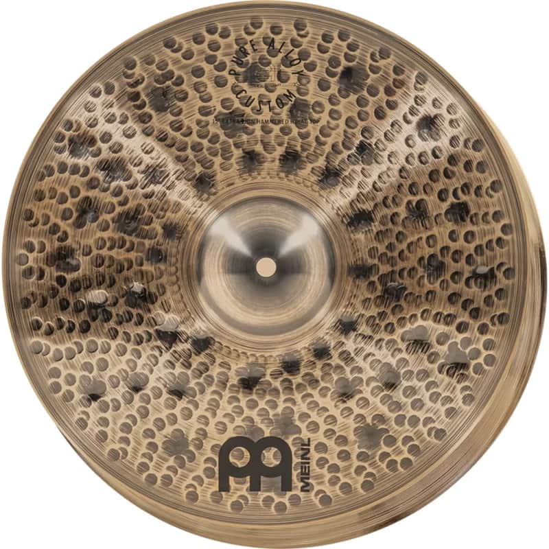 Meinl Pure Alloy Custom 15" Extra Thin Hammered Hi-Hats PAC15ETHH