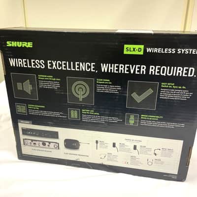Shure SLXD4-H56 complete with beltpack and mic image 10