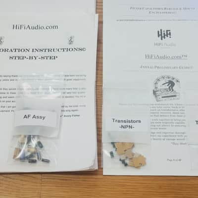 Pioneer SG-9800 restoration kit filter capacitor repair rebuild fix image 2