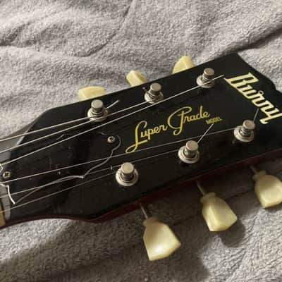 Burny RLG 90 late 80s - Cherry Sunburst image 5