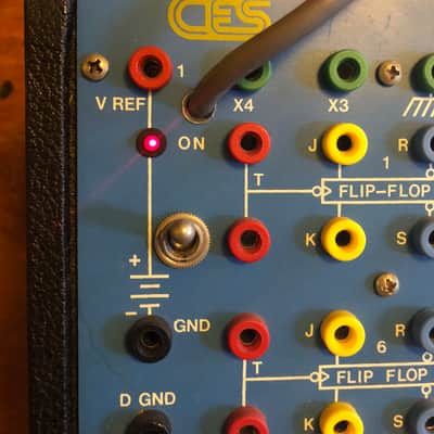 CES Ed-Lab 703a Digital Systems Lab modular synth analog computer banana logic suitcase expander image 6