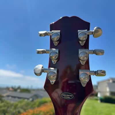 Epiphone Les Paul Custom Widow 2024 - Red Burst image 18