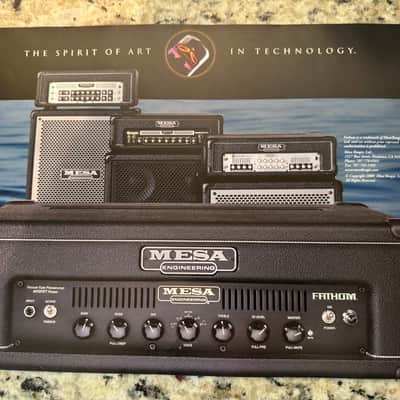 Mesa Boogie Fathom Amp Brochure Catalog Combo Head 2008 image 2