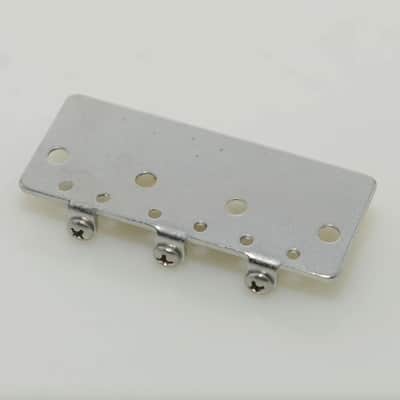 Vintage Short Tele Style Guitar Bridge with Brass Saddles image 2