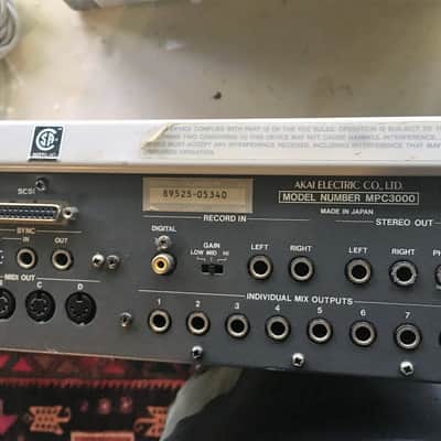 Akai MPC3000 Drum Machine 16Bit Analog Sampler Roger Linn +Iomega Zip+Disks image 13