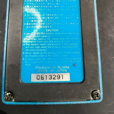 Boss PS-2 Digital Pitch Shifter/Delay Japan Blue Label 1990 image 6