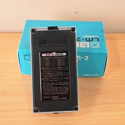 Vintage 1980's Boss LM-2 Limiter Guitar Effects Pedal with Original Box image 7