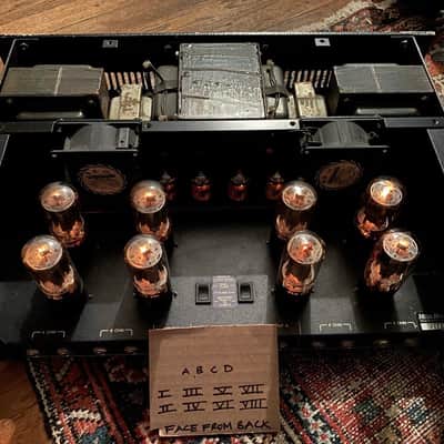 Mesa Boogie 395 Stereo Simul-Class 2-Channel 95-Watt Power Amplifier 1991 - 1992 - Black image 7