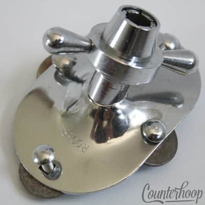 Rogers Bass Drum Spur/Tom/Cymbal Arm Mount+Machined Collet Cleveland Powertone60 image 2