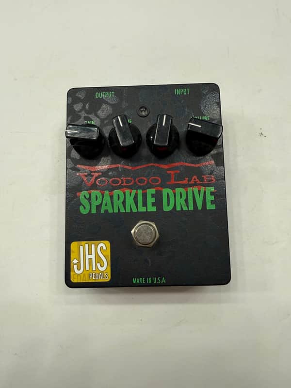 Voodoo Lab JHS Mod Sparkle Drive Overdrive Clean Boost Guitar Effect Pedal image 1