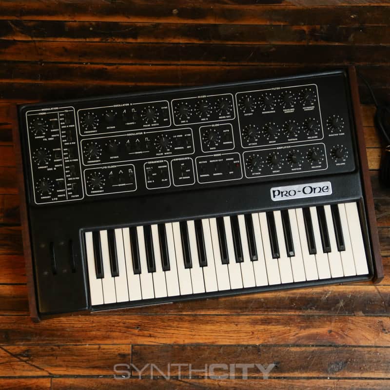 Sequential Pro-One 37-Key Monophonic Synthesizer 1981 - 1984 - Black image 1