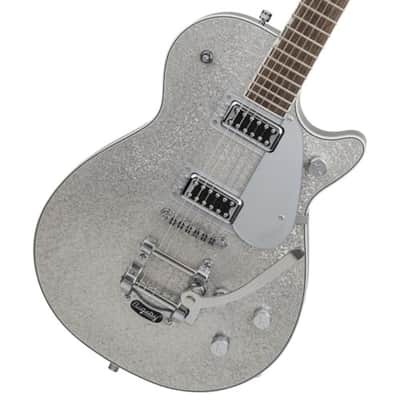 Mint Gretsch Electromatic Jet Electric Guitar - Silver Sparkle image 1