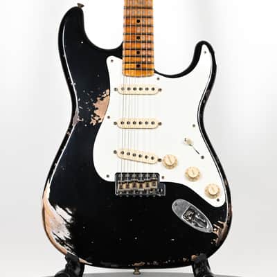 Fender USA Custom Shop 1957 HEAVY RELIC STRAT- FIESTA RED Ser