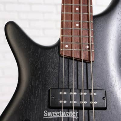 Ibanez Standard SR300EBL Left-handed Bass Guitar - Weathered Black (SR300EBLWKd2) image 7