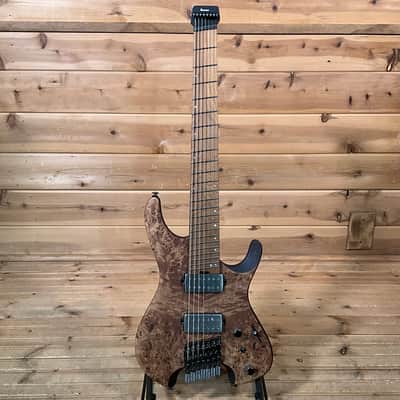Ibanez QX527PB 7-String Electric Guitar - Antique Brown Stained image 2