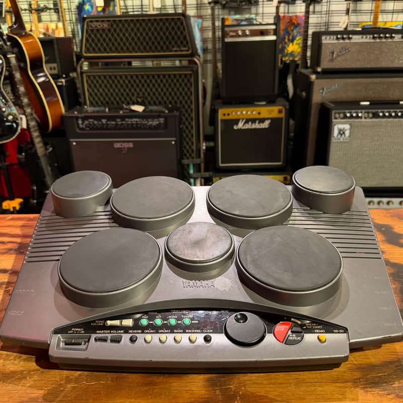 Yamaha DD-50 Digital Drum Pad w/Hi-Hat/Bass Drum Footswitches/Power Supply #7129360 image 1