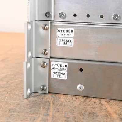 Studer D23m I/O System w/ A-Link HD Card, Fan Module, and Filter Module CG01BZK image 10
