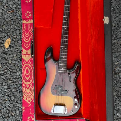 Fender Precision Bass 1969 Sunburst image 1