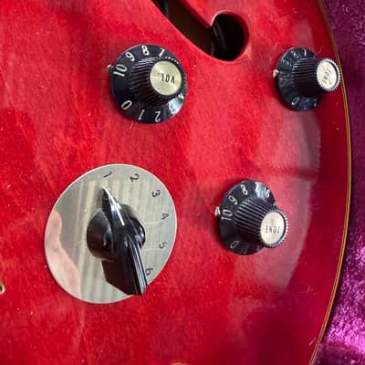 Gibson ES-345 Collector Grade 1970 Orange Label Cherry Red w/ Orig. Case image 17