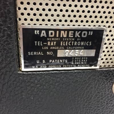 Fender Echo-Reverb  Tel-Rey Adineko 1966 image 11